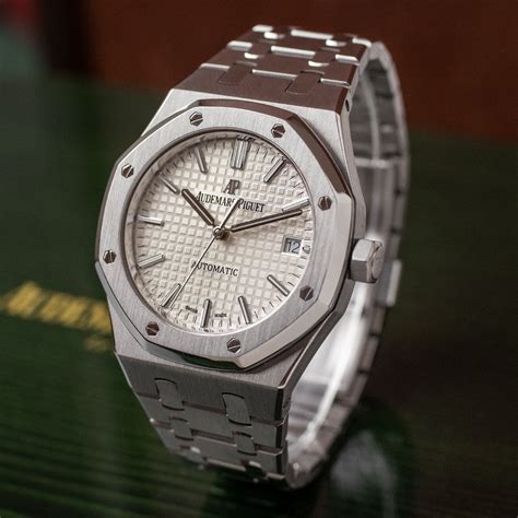 audemars piguet royal oak stainless front|audemars piguet royal oak prices.